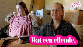 16w ZWANGER OUTFIT STRUGGLE🤰🏼 EIGEN HUIS VERKOPEN amp KLEDING UITZOEKEN MET REBECCCA  WEEKVLOG 295 [upl. by Yelruc]