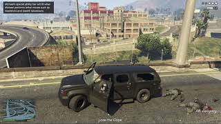 Grand Theft Auto V LSPD Tactical Team Truck Mission 11  Steal the LSPD Tactical Team Truck [upl. by Yenots]