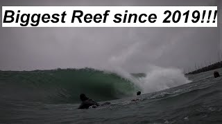 CYCLONE SETH  Biggest Coffs reef in Years [upl. by Anaek]