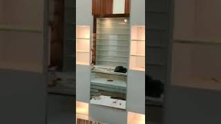 Fancy furniture ❤️ Glasses show room home shortvideo fancywork [upl. by Enyad]