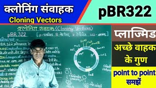 Cloning Vacters pBR322 क्लोनिंग संवाहक pBR322 [upl. by Hardi]