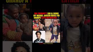 NBA Youngboys son KJ dancing to Michael Jackson for grandpa Floyd Mayweather [upl. by Uticas]