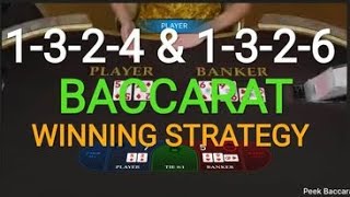 Paano ba ang 1324 at 1326 Baccarat winning strategy [upl. by Ginsberg]