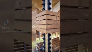 Na robocie part5 Drewniana wiata na pojemniki do śmieciwoodworking work diy [upl. by Amsab552]