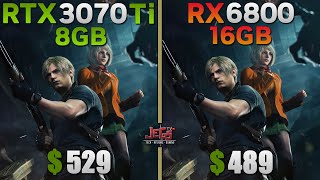 RTX 3070 Ti vs RX 6800  R7 7800X3D  Tested in 15 games [upl. by Otrebmuh]