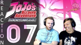 SOS Bros React  JoJos Bizarre Adventure Part 4 Episode 7  Terrifying School Antics [upl. by Lrac85]