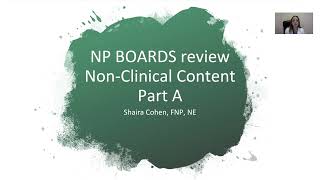 Nonclinical Part A NP Review [upl. by Drain929]