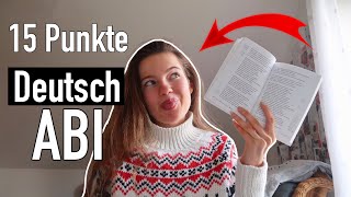 15 PUNKTE im DEUTSCH ABI  So gehts last Minute Abitur Tipps [upl. by Freddie]