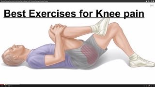 Physical Therapy Exercises for the Knee Pain explained by Dr Punam at Bensups Hospital Dwarka [upl. by Oravla517]