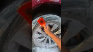 Wheel detailing asmr autodetailing asmr cardetailing mobiledetailing [upl. by Neellek]