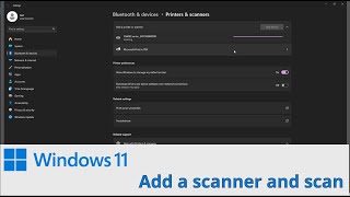 When I need to add a scanner and scan Windows 11 [upl. by Refinnaj]