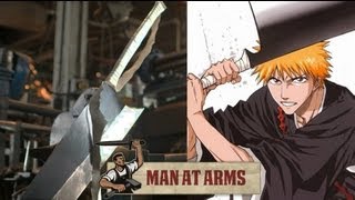 Ichigos Zangetsu Sword Bleach  MAN AT ARMS [upl. by Munroe]