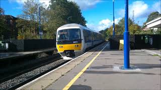 trains passing Sudbury hill station [upl. by Shu]