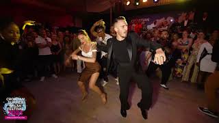 Rumba Guaguanco  Salsa social dancing  Croatian Summer Salsa Festival 2023 [upl. by Hagar]