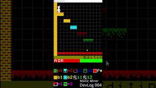 Manic Miner Editor Devlog 004 classicgames retrogaming manicminer coding zxspectrum [upl. by Downall784]