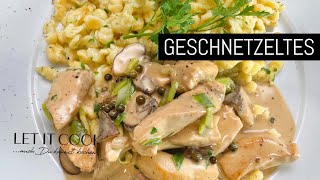 Geschnetzeltes mit Spätzle [upl. by Eddi]