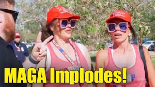 Trump Supporter Caught LOSING IT BAD On Camera Will SHOCK YOU [upl. by Ophelie]