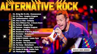 Alternative Rock 90s 2000s Hits Playlist⚡⚡Evanescence Linkin park 3 Doors Down AudioSlave Hinder [upl. by Huoh]