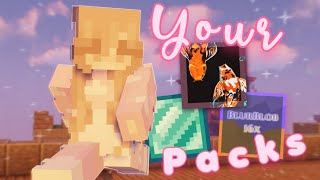 Your Texture Packs uwu  Solo Bedwars Commentary [upl. by Pinto]