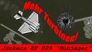 KSP Junkers EF 009 Hubjäger concept plane B9 Aerospace [upl. by Danais617]