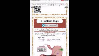 المحاضرة الأولى antacid [upl. by Cristi]