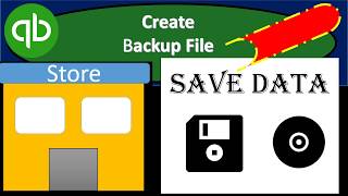 QuickBooks Pro 2019 Create Backup File  QuickBooks Desktop 2019 [upl. by Rahas]