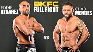 BKFC Debut Eddie Alvarez vs Chad Mendes [upl. by Dosia]