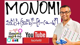 Monomi Esercizi Svolti di Matematica per le Superiori [upl. by Loleta]