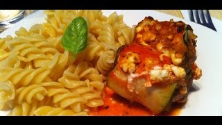 Die Protein Cannelloni  Fitnessrezepte [upl. by Eonak]