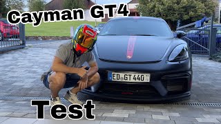 DER PERFEKTE SPORTWAGEN UNTER 100K Porsche CAYMAN GT4 Sound  Launch [upl. by Nylknarf]