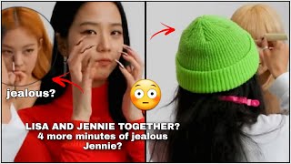 LISA AND JENNIE TOGETHER 4 more minutes of jealous Jennie 😳🙈 Jenlisa [upl. by Jenifer]