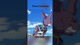 Breeus slaps Bulma Beerus Bulma DBS DBZ DB shorts shortsfeed [upl. by Davide]