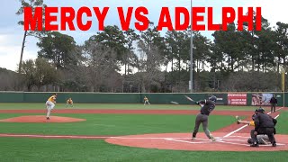 MERCY COLLEGE BASEBALL VS ADELPHI IN MYRTLE BEACH SOUTH CAROLINA [upl. by Ileana]