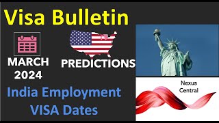 MARCH 2024 VISA BULLETIN PREDICTIONS uscis [upl. by Damas153]