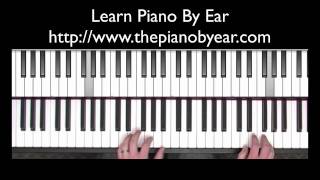 Play Amazing Grace on the piano by ear [upl. by Barnum324]