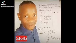 How to use ∆G  nFE⁰cell to determine the spontaneity of a Redox Reaction [upl. by Claybourne755]