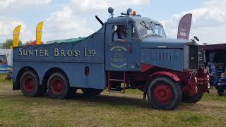 Ackworth Show ring with Dave Weedons Scammell Junior Constructor driven by my Uncle Pete Adams [upl. by Anoit]