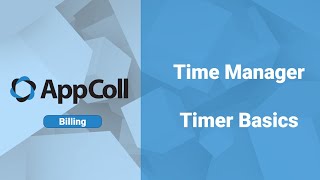 Time Manager  Timer Basics [upl. by Kolosick]