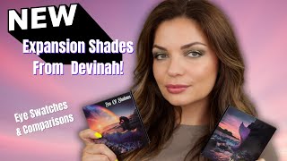 Devinah Mystic Cove and Sea of Shadows Multichrome Expansion Shades Eye Swatches and Comparisons [upl. by Ryder]