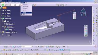 CATIA V5 Quick Tip  Simple Mold design approach [upl. by Elleryt]