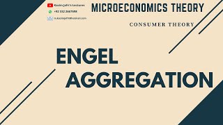 Engels Aggregation in Microeconomic Theory  Adding up Condition [upl. by Damita]