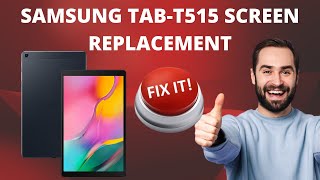 How To Replace Screen On Samsung Tab T515  Step By Step Guide [upl. by Gemmell]