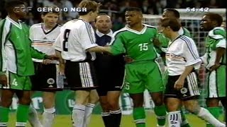 Germany vs Nigeria 1998 Friendly Match  Extended Highlights [upl. by Alemac]