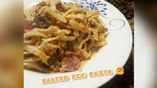 My Salted Egg Pasta [upl. by Egiaf268]