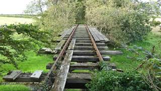 The Old Newbie Branch Railway near Annan Dumfries amp Galloway [upl. by Yemac]