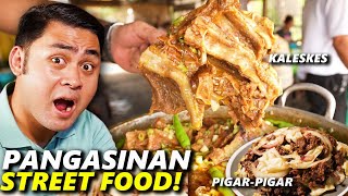 PANGASINAN Best Street Food Tour Kalabaw Pigar Pigar and Laman Loob Kaleskes [upl. by Ymme746]