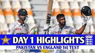 Pak vs Eng 1st Test 2024 Highlights  Pakistan vs England 1st Test Day 1 Highlights [upl. by Hooper]