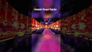 Immersive Banquet Hall Projection Chinese Traditional Style Theme immersiveprojection immersive [upl. by Anelhtak]