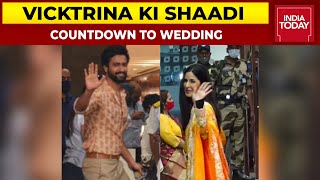 VickTrinas Ki Shaadi Six Senses Fort Barwara Lights Up For Katrina Kaif Vicky Kaushals Wedding [upl. by Arella]