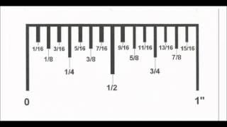 Reading a Tape Measure Easy as 1 2 3 [upl. by Enelak512]